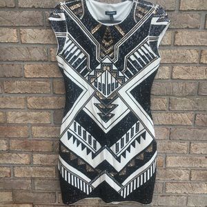 Express sequin dress.